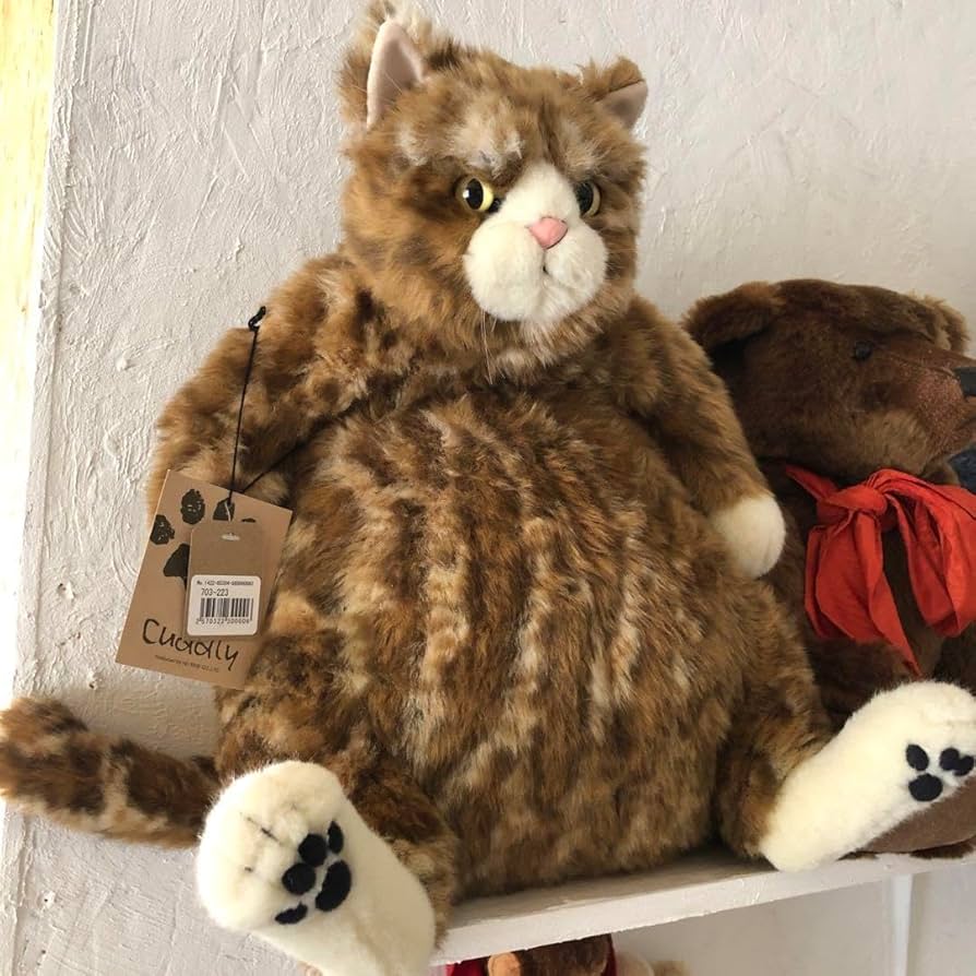 Amazon.co.jp: カドリーCuddly ムッシュ Muche 猫ぬいぐるみ